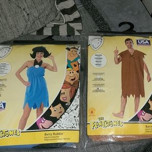 Barney and Betty Rubble costumes